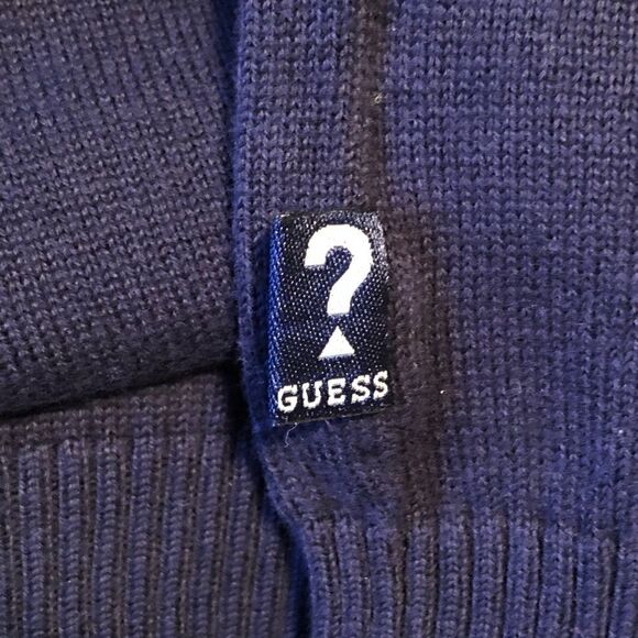 𝅺VINTAGE Guess 100% cotton short sleeves sweater size M - Picture 4 of 9